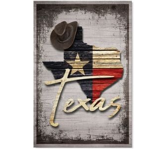 Texas Westerncore Design Tea Towels 16"×22 Set Of 2 Texascore Kitchen Farmhouse